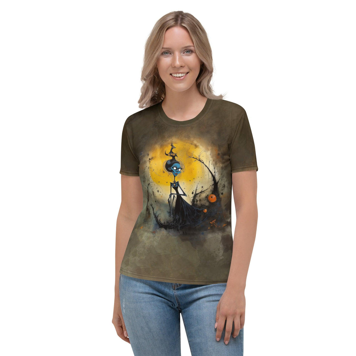 Witch's Hat And Broom Tee - Beyond T-shirts