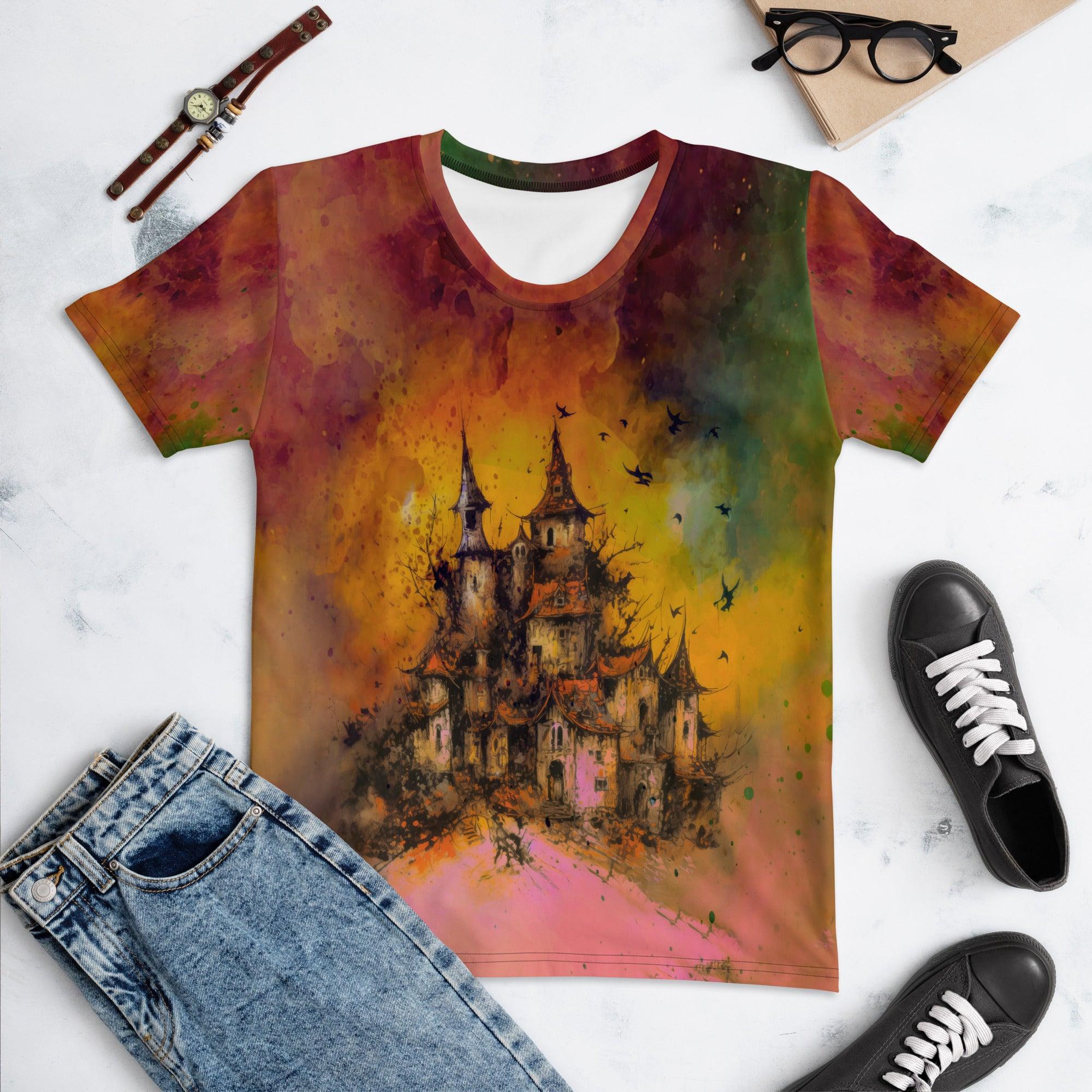 Witching Hour Halloween Women's Crew Neck T-Shirt - Beyond T-shirts