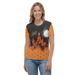 Spooky Night Halloween Women's Crew Neck T-Shirt - Beyond T-shirts