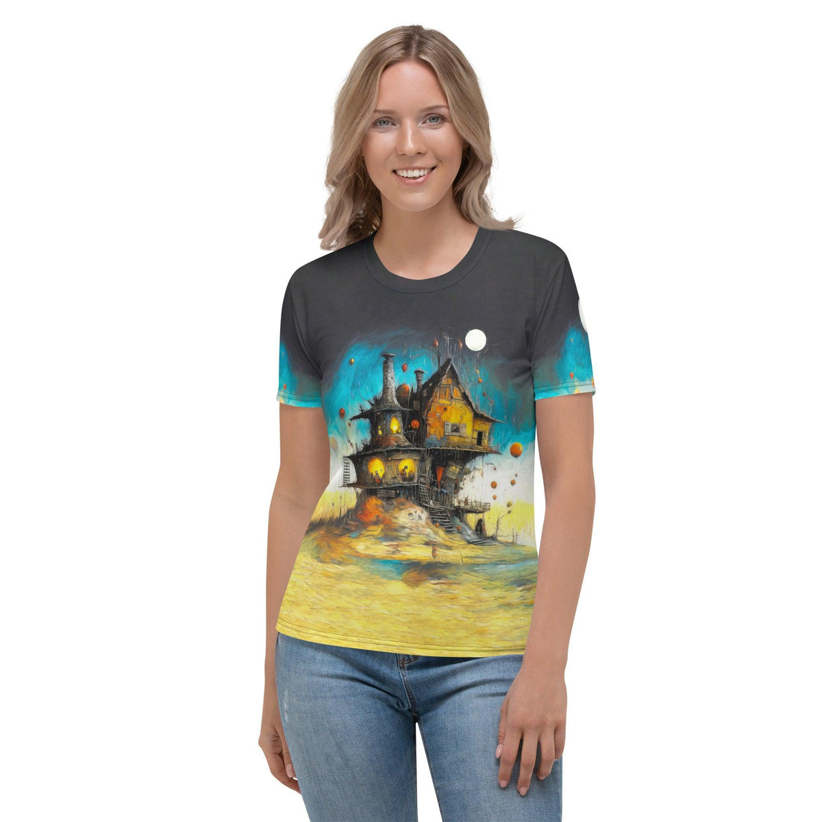 Creepy Crawlers Halloween Women's Crew Neck T-Shirt - Beyond T-shirts