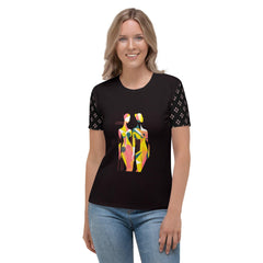 Vogue Visionary All-Over Print Women's Crew Neck T-Shirt - Beyond T-shirts