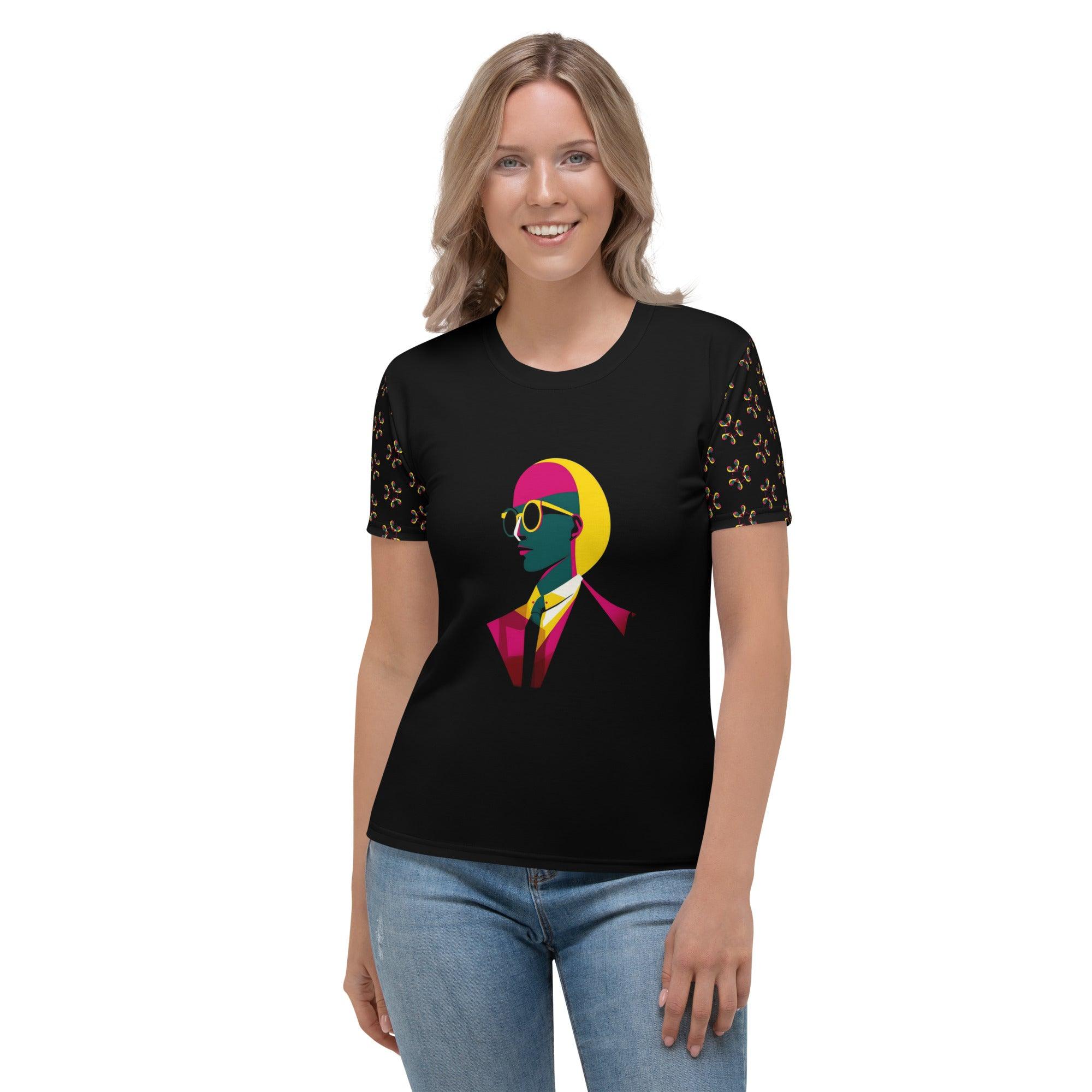 Urban Renaissance All-Over Print Women's Crew Neck T-Shirt - Beyond T-shirts