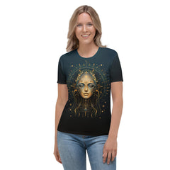 Abstract Beauty Unveiled Women's Crew Neck - Beyond T-shirts