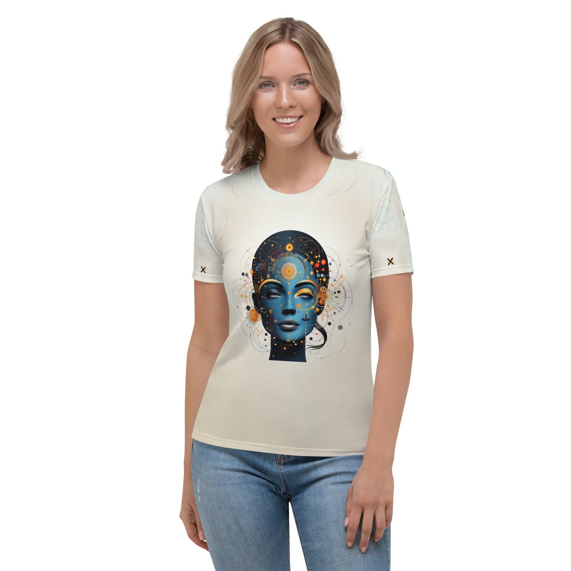 Abstract Beauty in Diversity All-Over Women's Art Crew Neck - Beyond T-shirts