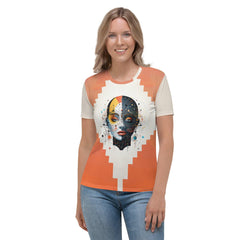 Feminine Energy in Abstract Beauty Women's Crew Neck - Beyond T-shirts