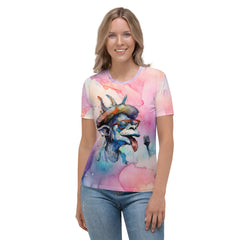 Tuneful Toons Caricature Crew Neck T-Shirt