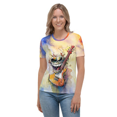 Bassline Buffoonery Caricature Crew Neck T-Shirt