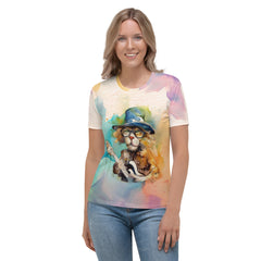 Jazzy Jests Caricature Crew Neck Tee