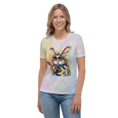 Rock 'n' Roll Ridicules Caricature Crew Neck Tee