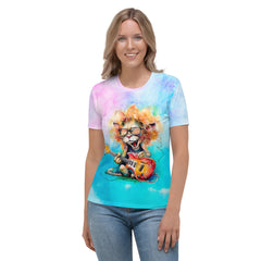 Symphonic Silliness Caricature Crew Neck T-Shirt