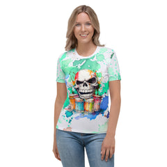 Soulful Sketches Caricature Crew Neck T-Shirt