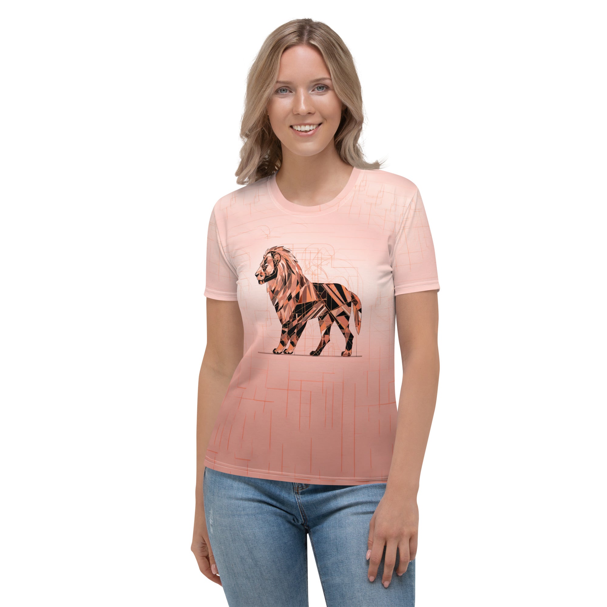 Lively Lion Leap Crew Neck