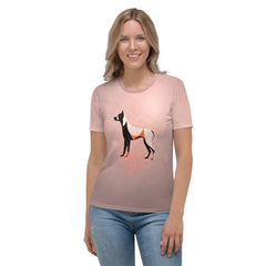 Intricate Iguana Imprint Women's T-Shirt