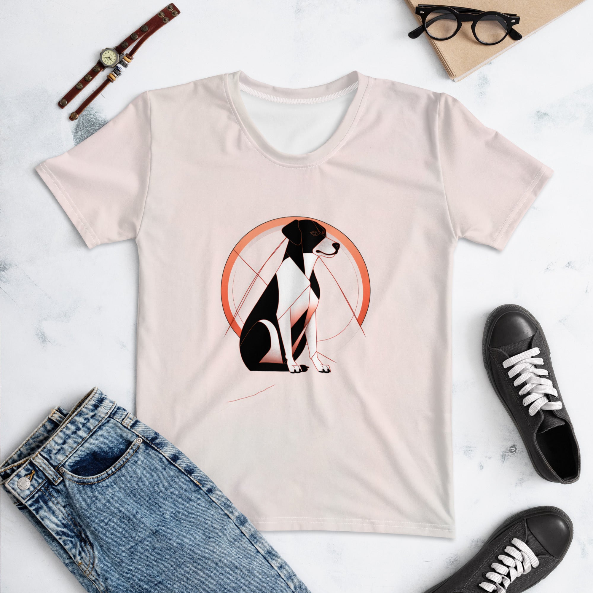 Whimsical Walrus Wave Women's T-Shirt