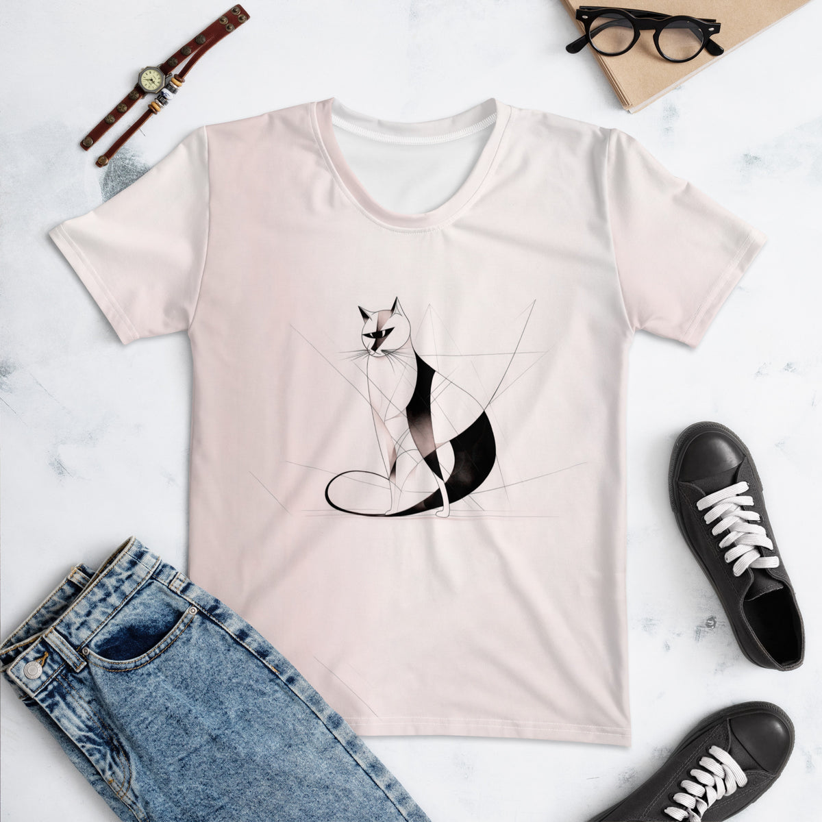 Alluring Armadillo Artistry women's T-Shirt