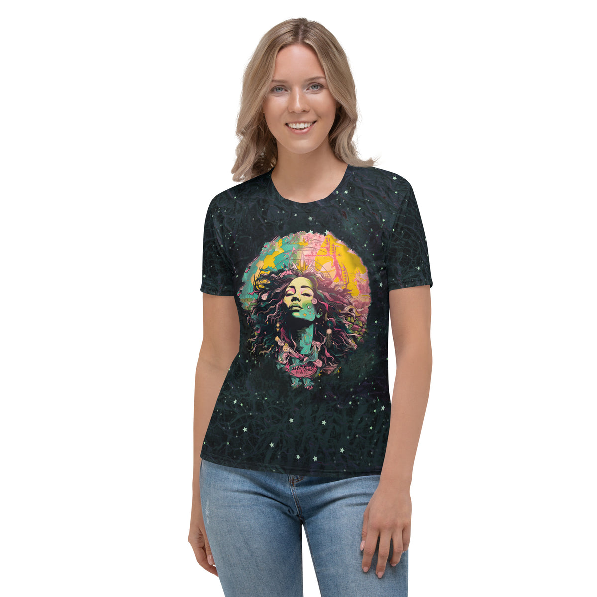 Symphony Of Spirited Swirls Women's T-Shirt