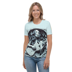 Timeless Talents All-Over Print Women's Crew Neck T-Shirt