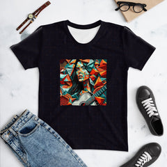 Cinematic Charms All-Over Print Women's Crew Neck T-Shirt