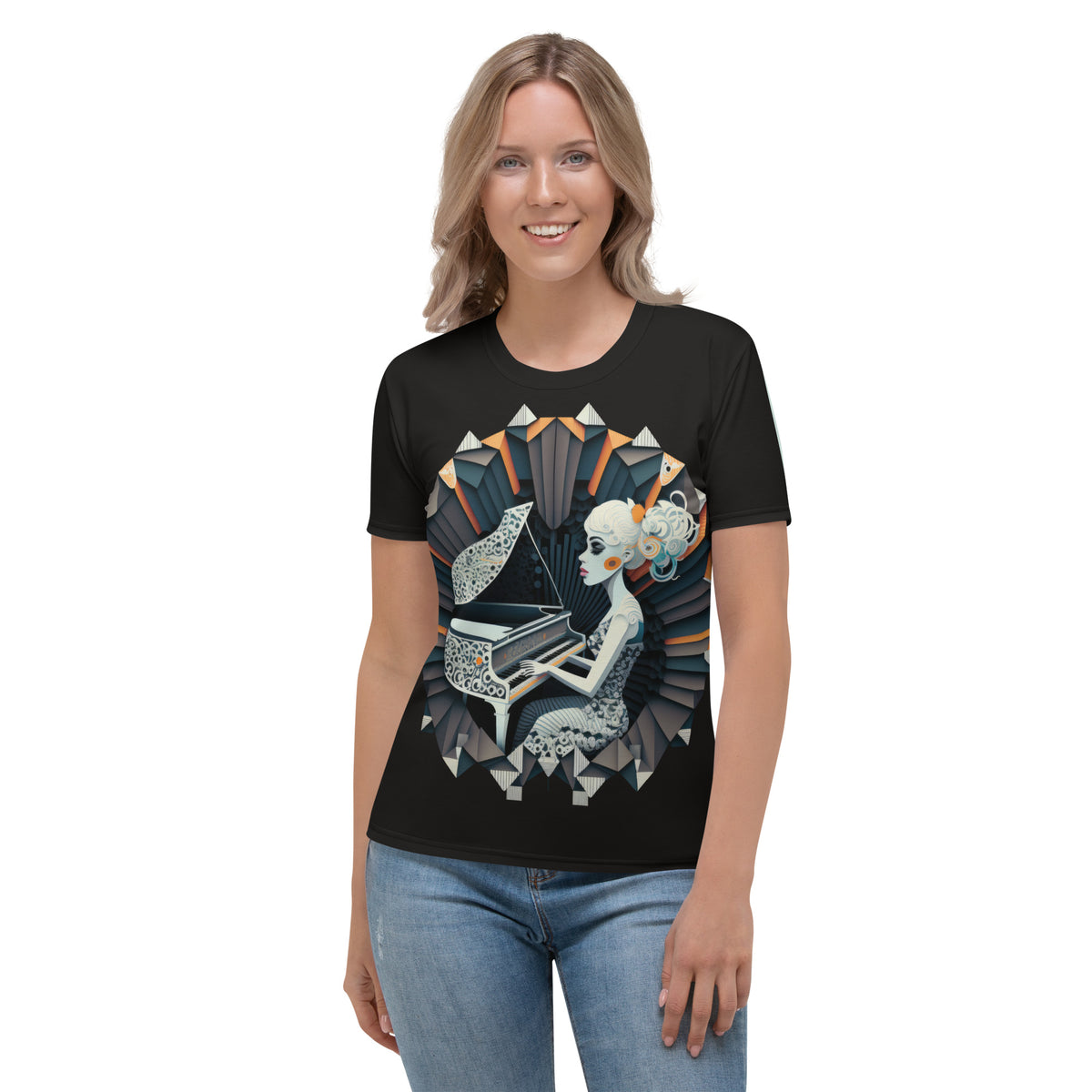 Jazz Night Women's Crew Neck T-Shirt