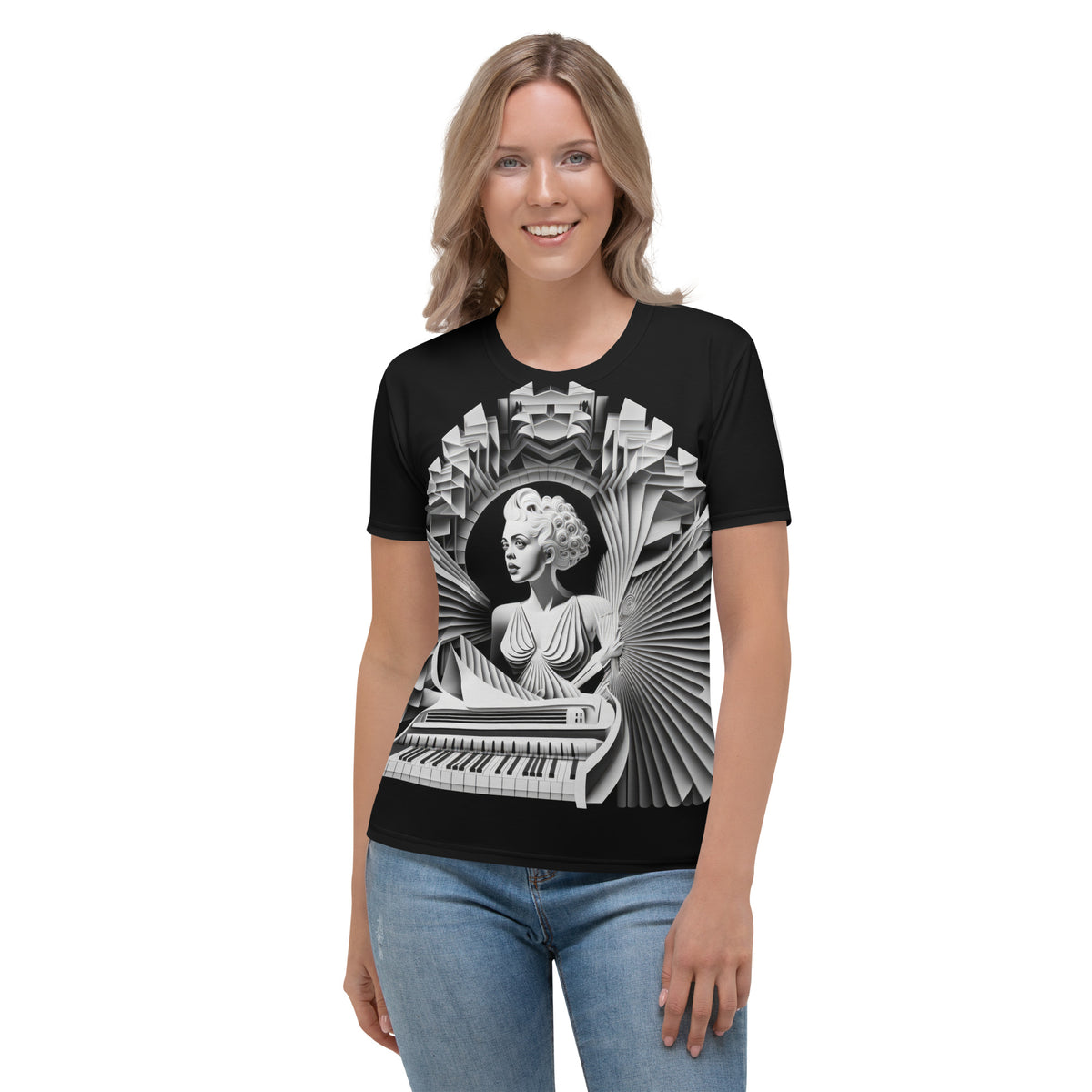 Blues Soul Women's Crew Neck T-Shirt