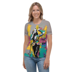 Brushstroke Dreams Women's Crew Neck T-Shirt