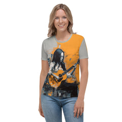 Abstract Tranquility Women's Crew Neck T-Shirt