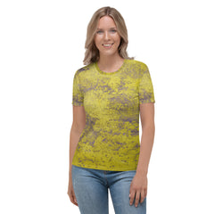 Coastal Driftwood All-Over Print Women's Crew Neck