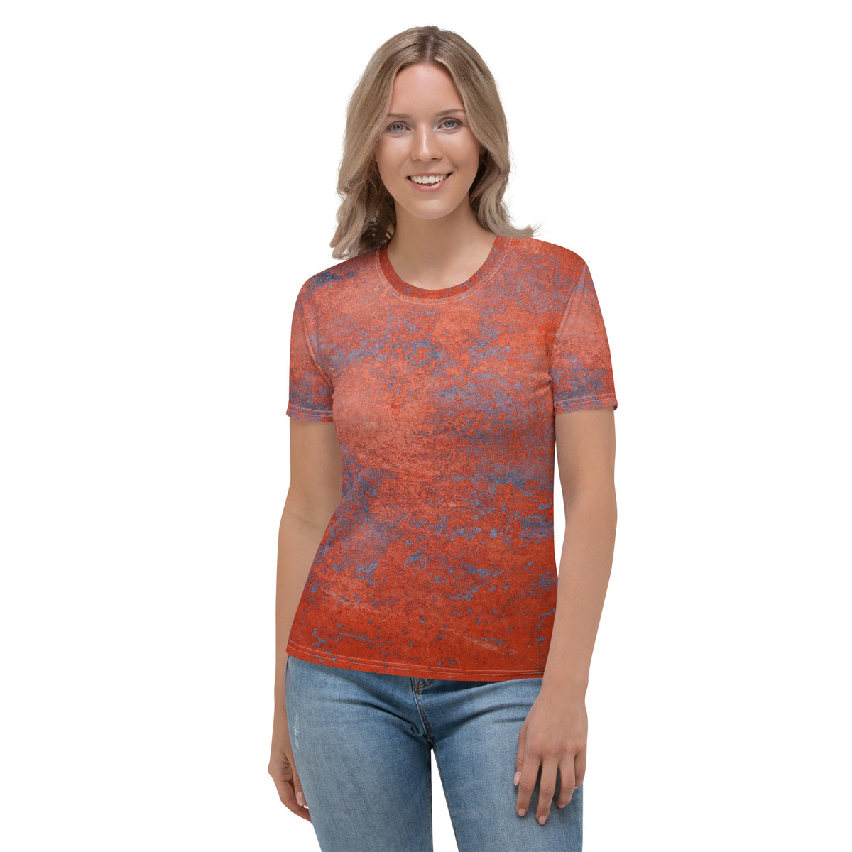 Iron Forge All-Over Print Women's Crew Neck