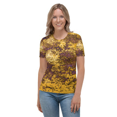 Rustic Reverie All-Over Print Women's Crew Neck