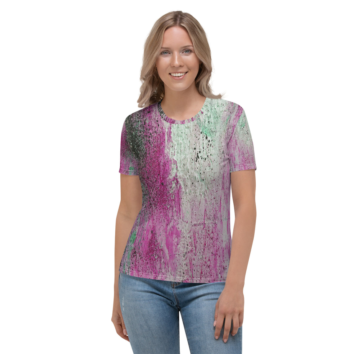 Meadow Escape Rustic Texture T-Shirt