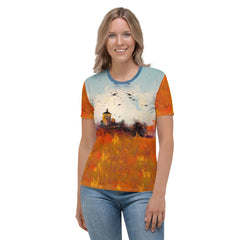 Majestic Mountain View Women's Crew Neck T-Shirt