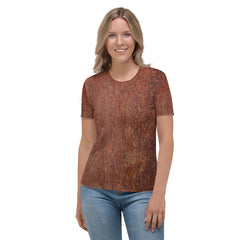 Antique Bronze Women's Crew Neck T-Shirt