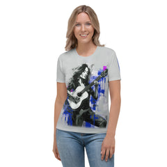 Abstract Expression All-Over Print Women's Crew Neck T-Shirt