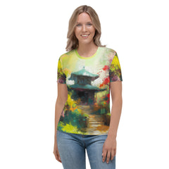 Majestic Waterfall Women's Crew Neck T-Shirt