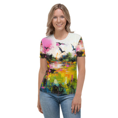 Wildflower Meadow Women's Crew Neck T-Shirt