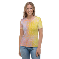 Chenille Circuit Texture Women's Crewneck Tee