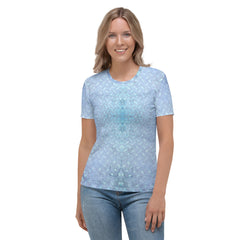 Diamond Dash Texture Women's Crewneck Tee