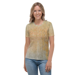 Organic Grip Texture Women's Crew Neck T-Shirt