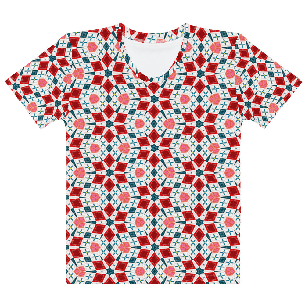 Kaleidoscope Dream Women's Crew Neck T-Shirt