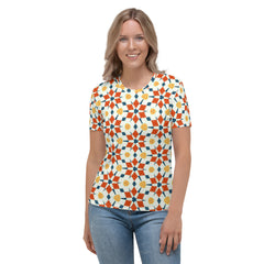 Oceanic Kaleidoscope Women's Crew Neck T-Shirt