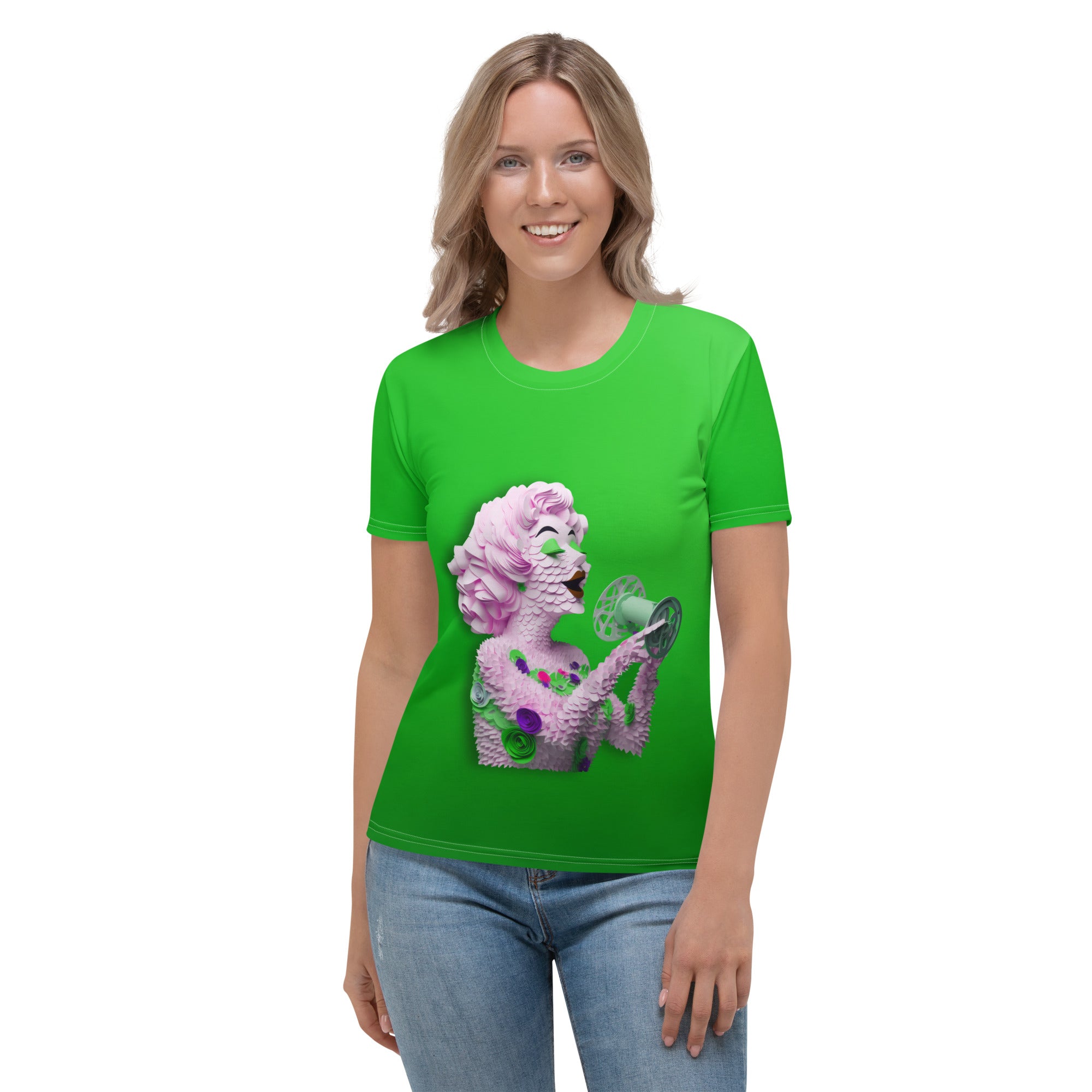 Stylish and comfortable Symphony Elegance women's t-shirt for everyday elegance.