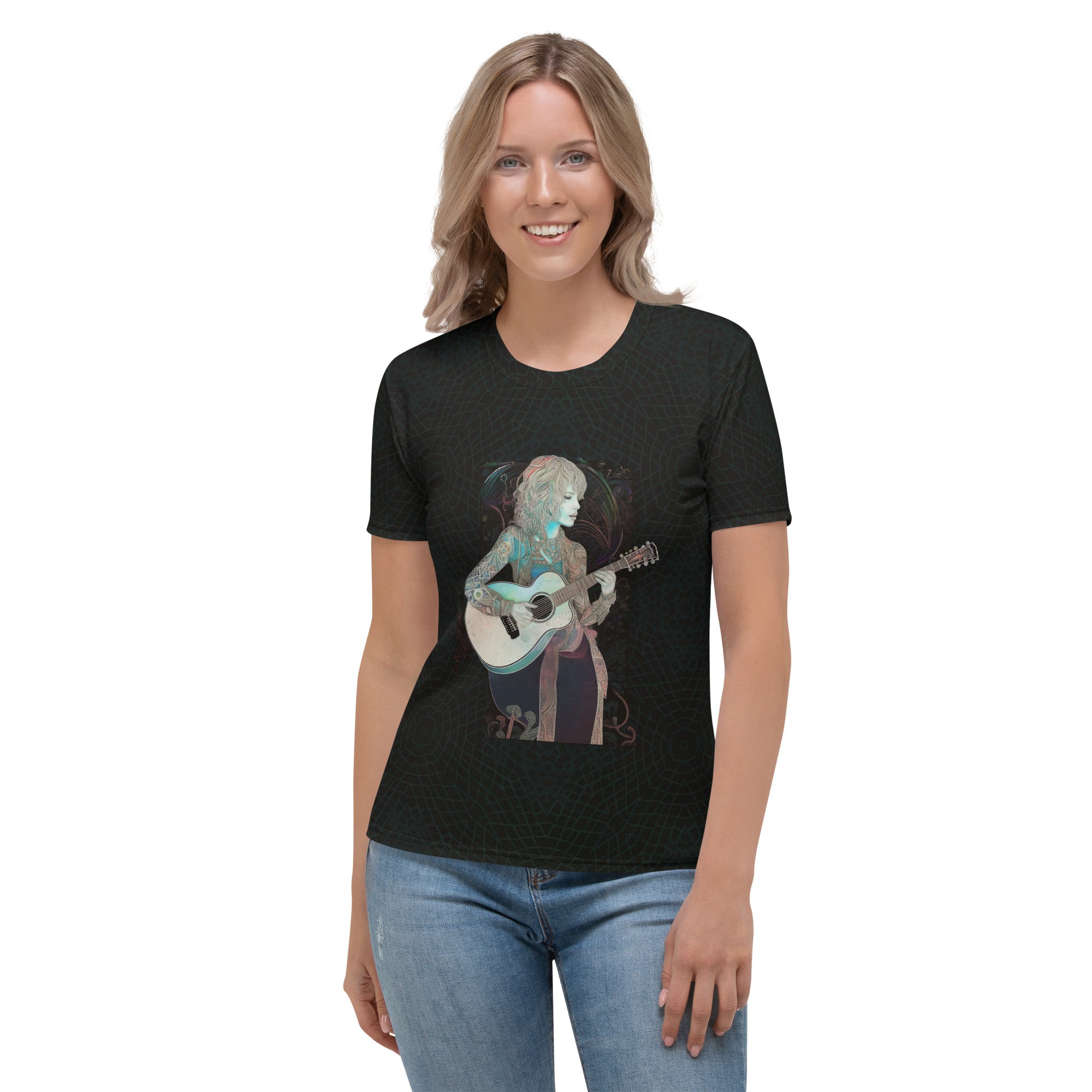 Garden Gypsy crewneck t-shirt for women