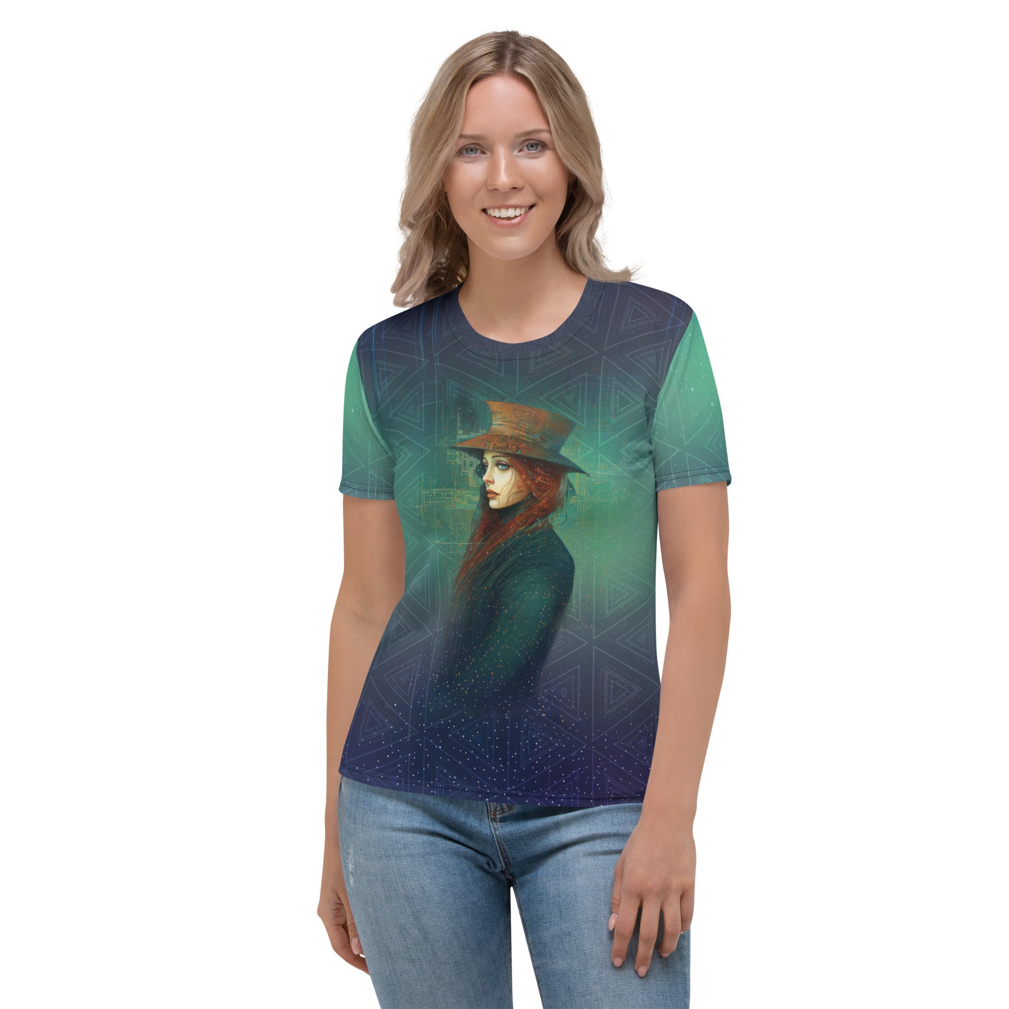 Women's Crew Neck T-Shirt - Elegant and Comfortable