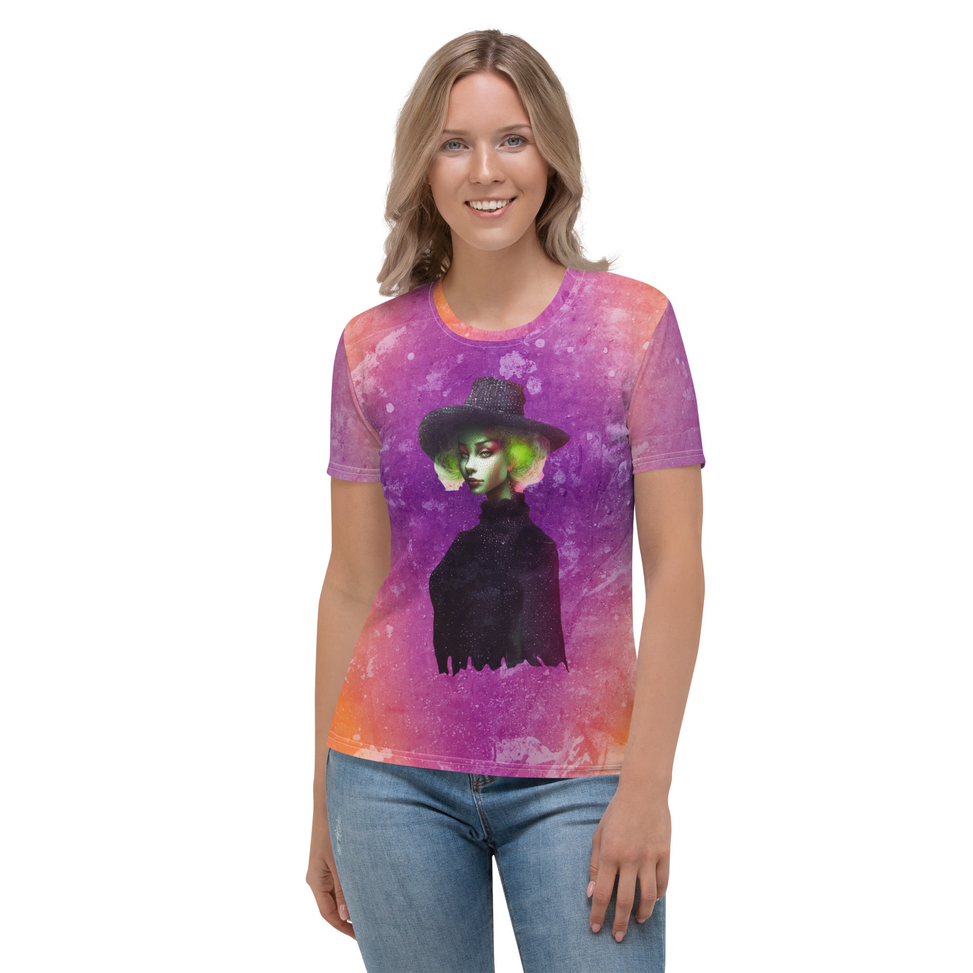 Infinite Harmony Women's Crew Neck T-Shirt front view