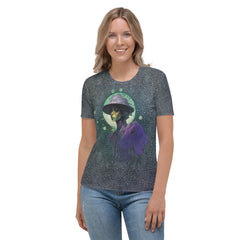 Ethereal Radiance Beyond Style women's crew neck in a light design.