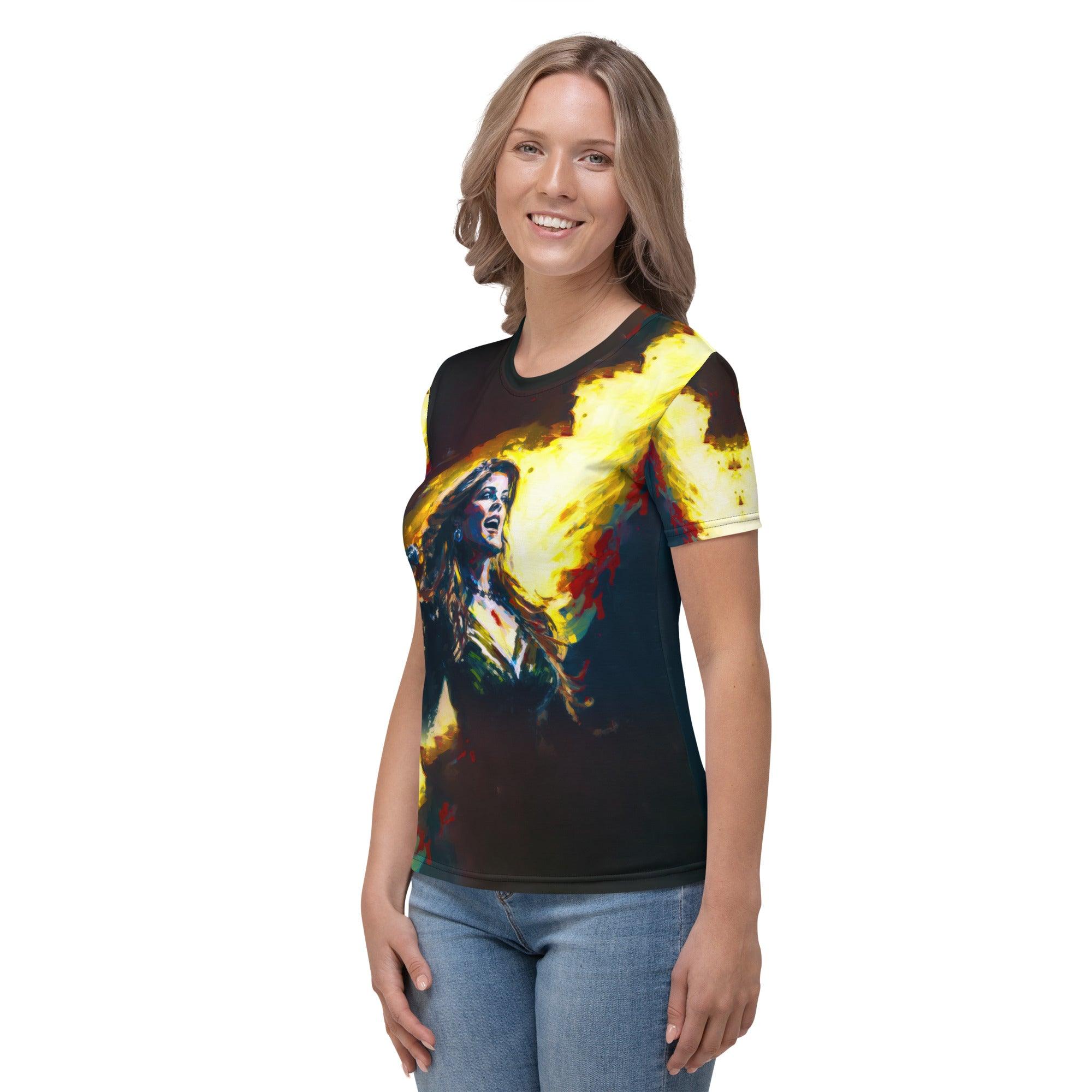 NS-981 Women's T-Shirt in lifestyle setting