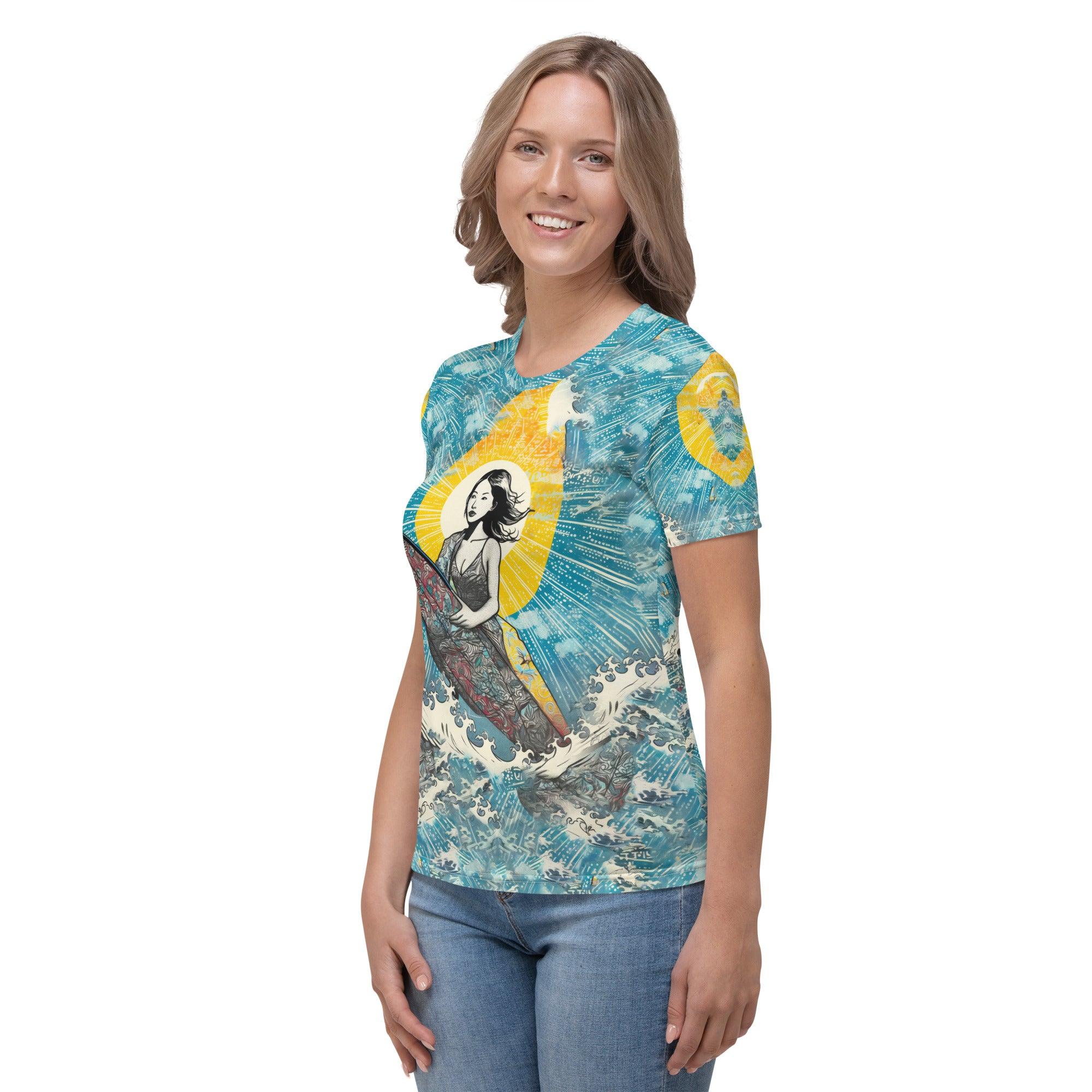 Surfing 1 40 Women's T-shirt - Beyond T-shirts