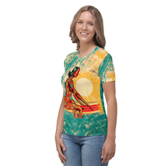 Surf Enthusiast Crew Neck for Women - Beyond T-shirts