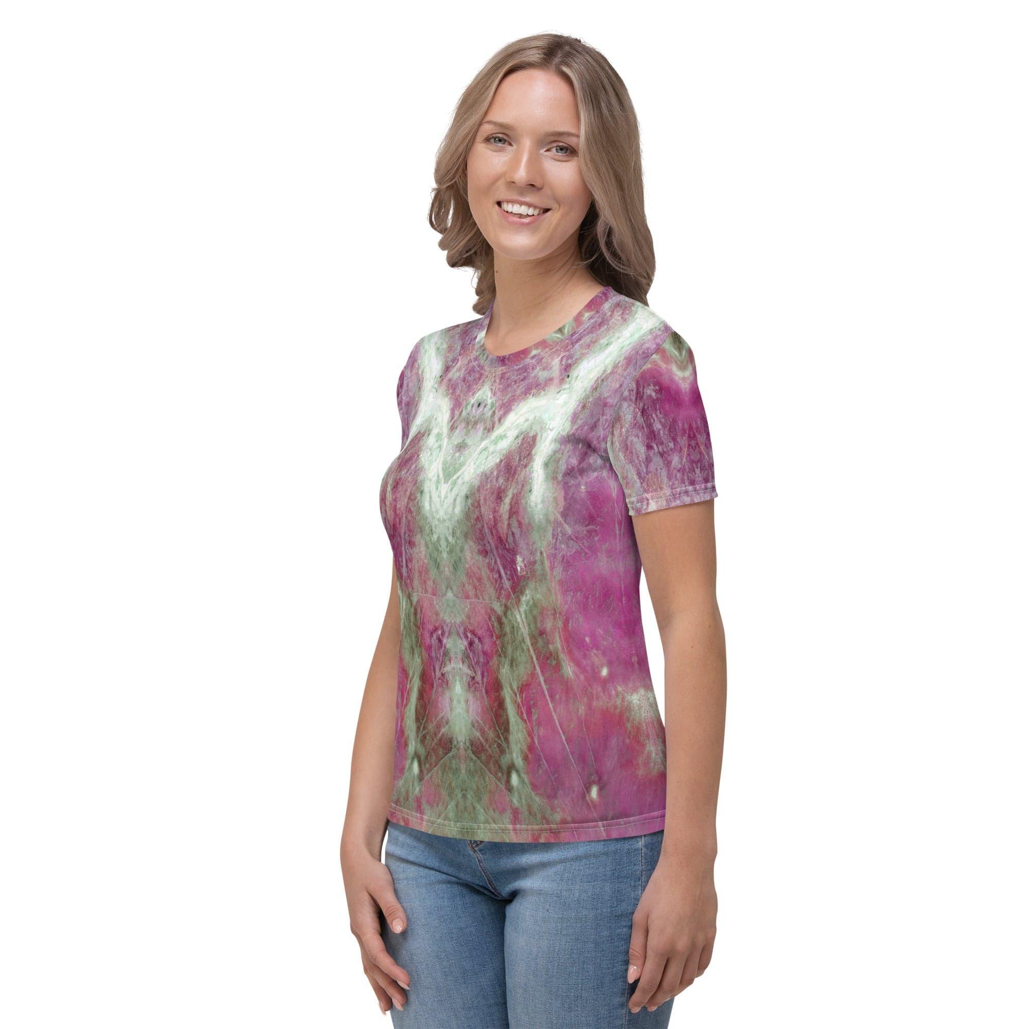 Autumn Glow Women's All-Over Print Crew Neck Tee - Beyond T-shirts