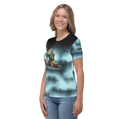 Vortex Vision Futuristic Shoes Women's All-Over Print T-Shirt - Beyond T-shirts